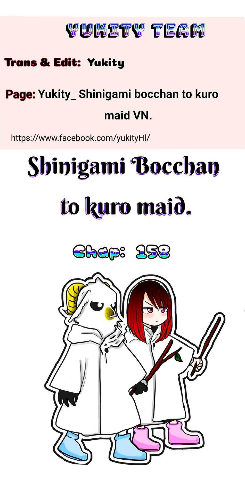 shinigami bocchan to kuro maid chapter 158 - Trang 2