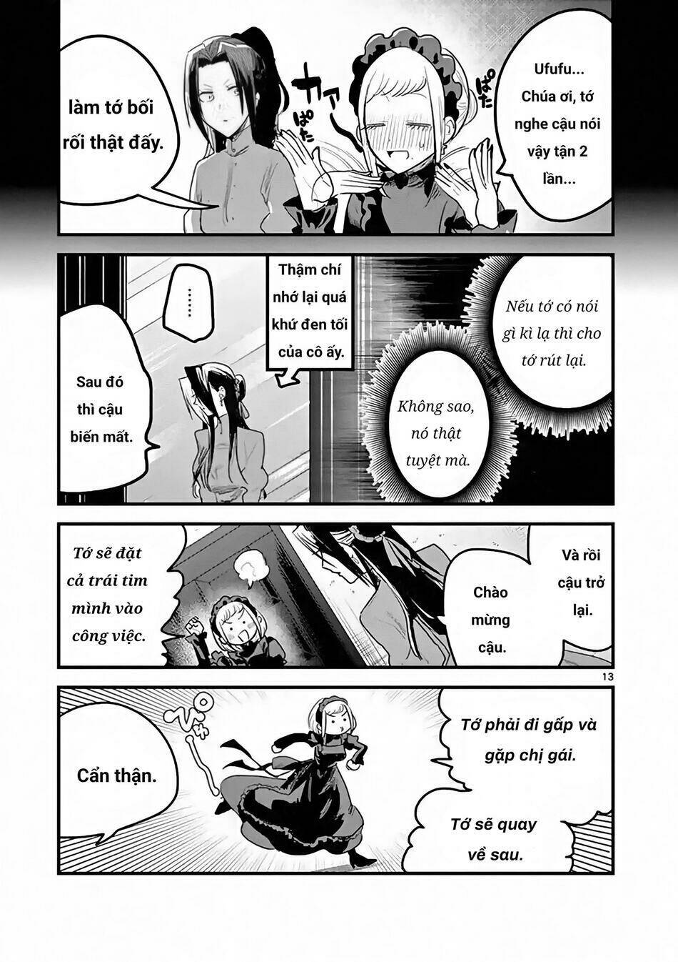 shinigami bocchan to kuro maid chapter 158 - Trang 2