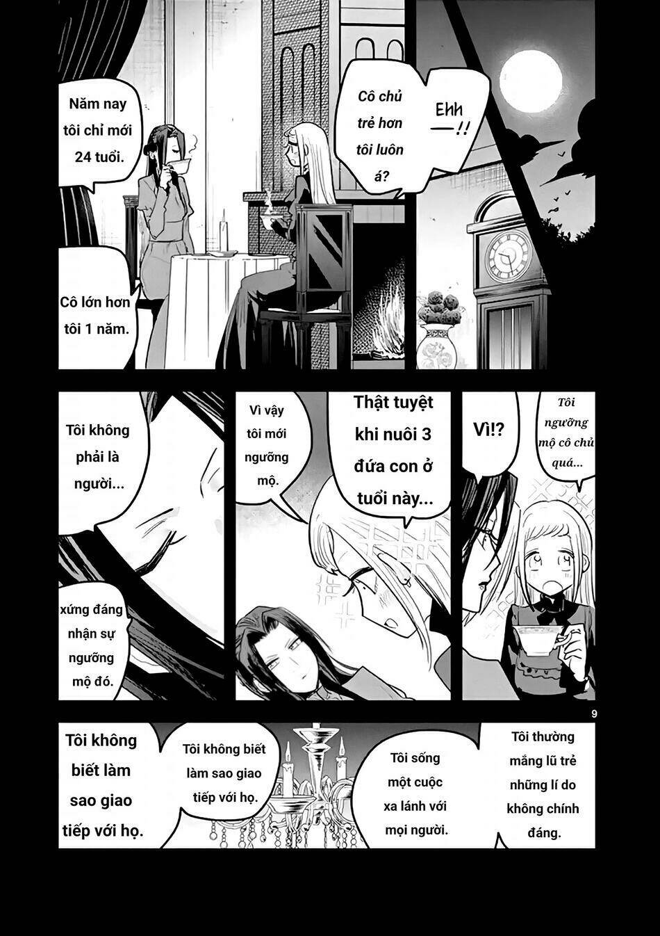 shinigami bocchan to kuro maid chapter 158 - Trang 2