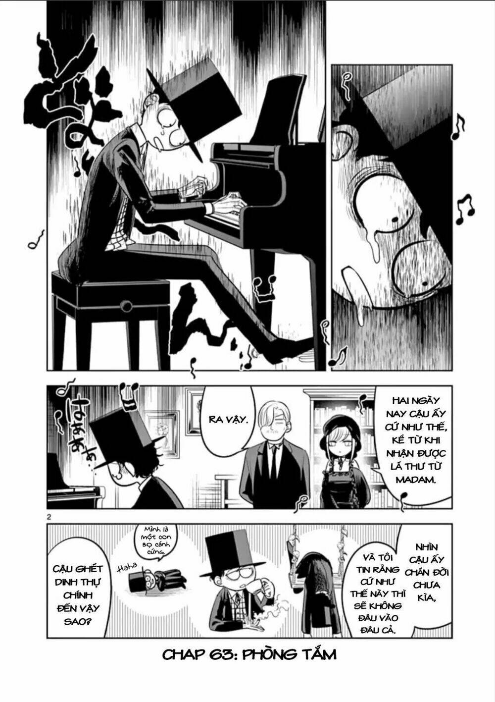 shinigami bocchan to kuro maid chapter 63: phòng tắm - Trang 2