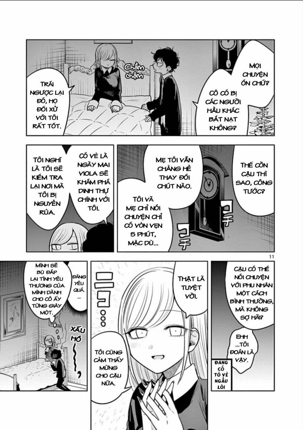 shinigami bocchan to kuro maid chapter 65: dinh thự chính (2) - Trang 2