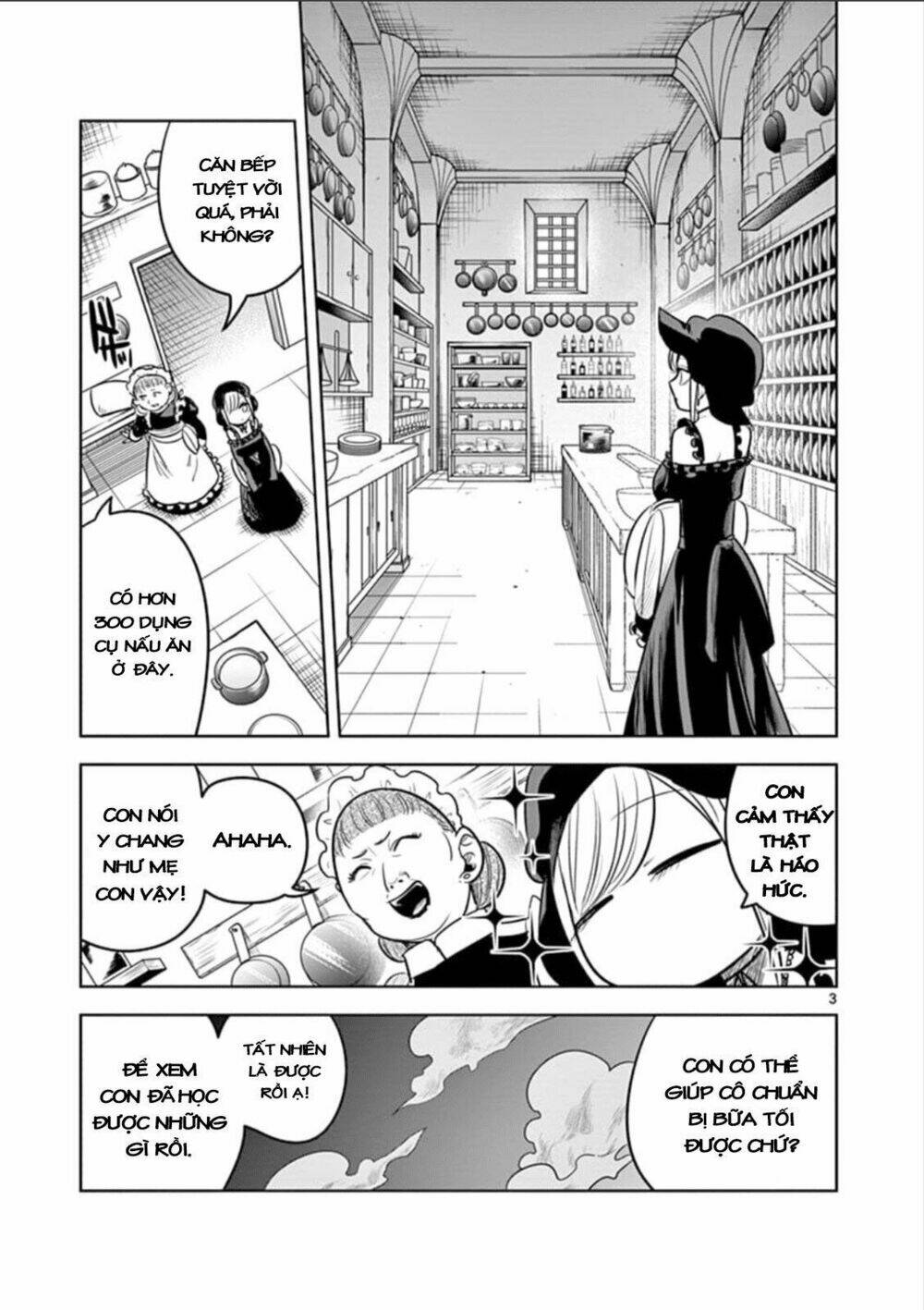 shinigami bocchan to kuro maid chapter 65: dinh thự chính (2) - Trang 2