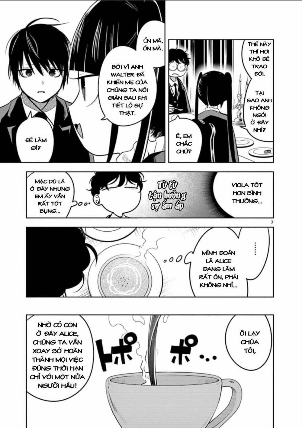 shinigami bocchan to kuro maid chapter 65: dinh thự chính (2) - Trang 2