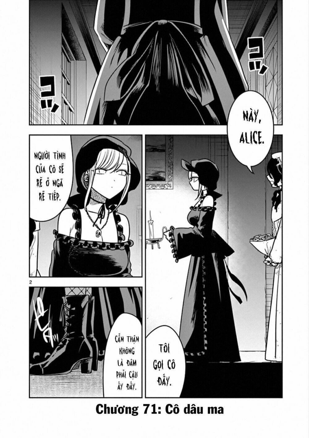 shinigami bocchan to kuro maid chapter 71: cô dâu ma - Trang 2