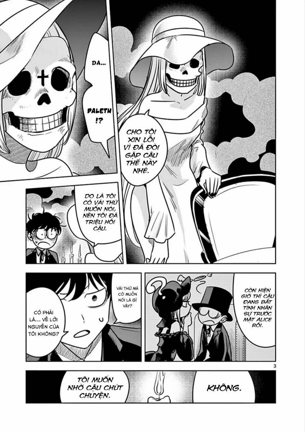 shinigami bocchan to kuro maid chapter 77: mua chuộc - Trang 2