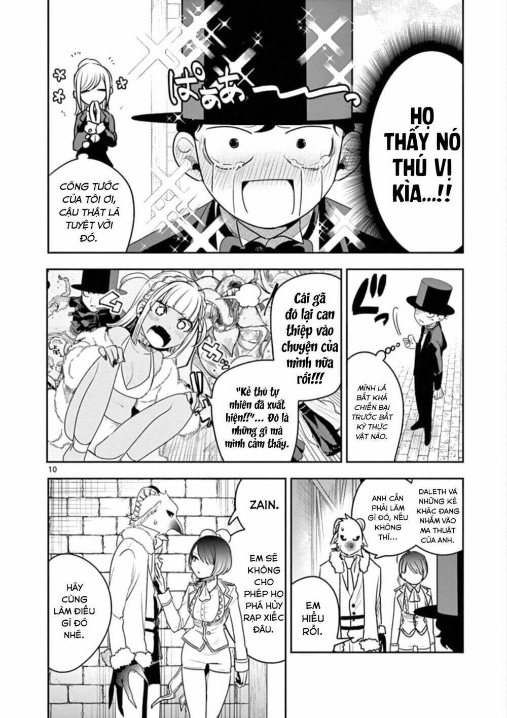 shinigami bocchan to kuro maid chapter 91: Đến giờ diễn rồi - Trang 2