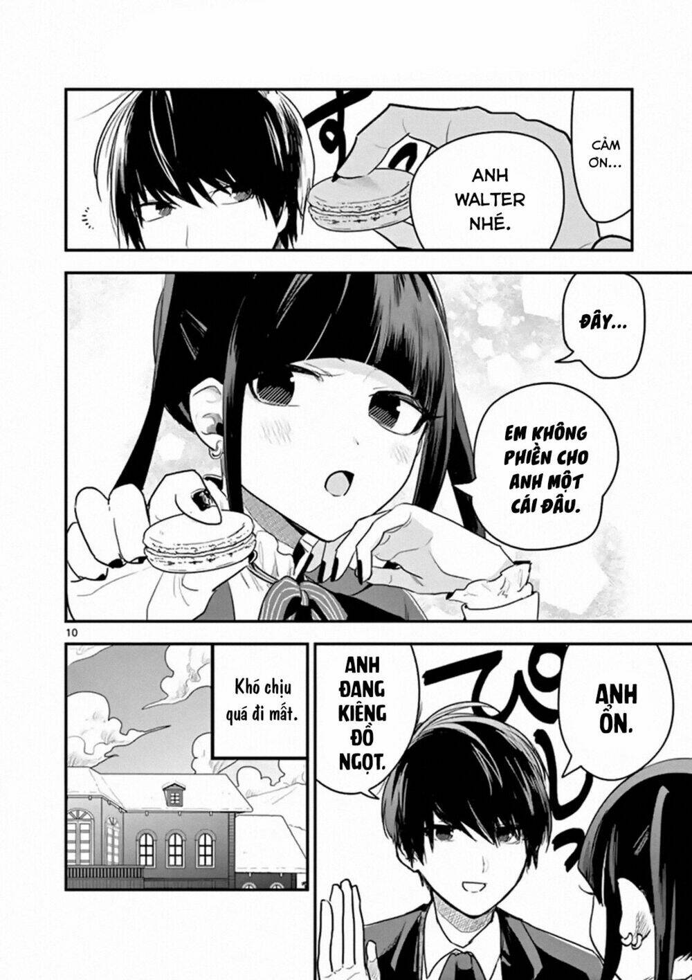 shinigami bocchan to kuro maid chapter 97: giảm cân - Trang 2