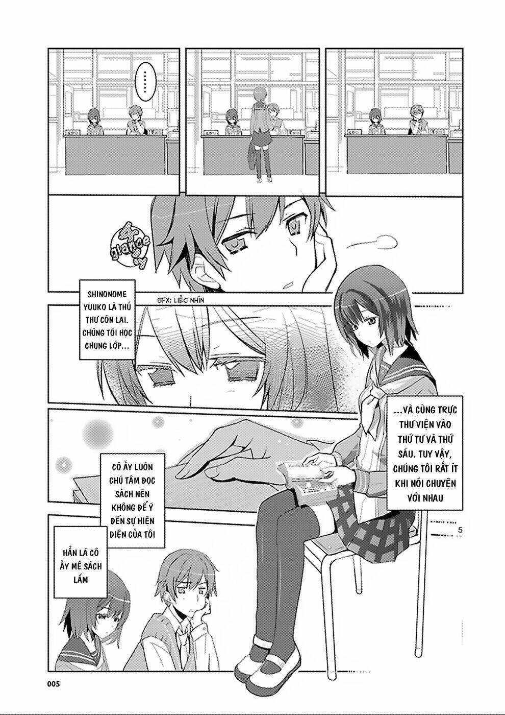 Shinonome Yuuko Wa Tanpen Shousetsu O Aishite Iru Chapter 0 - Trang 2