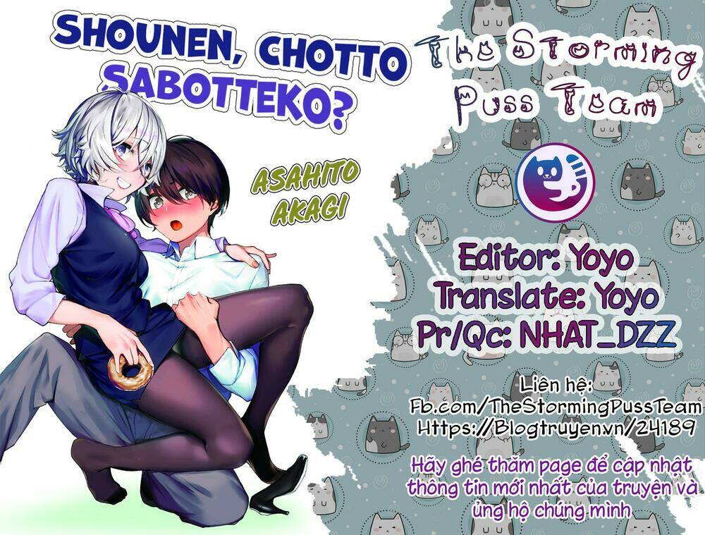 shounen, chotto sabotteko? chapter 29 - Trang 2