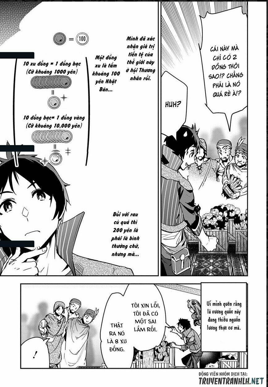 Shounin Yuusha Wa Isekai Wo Gyuujiru! - Saibai Skill De Nandemo Fuyashi Chaimasu Chapter 3 - Trang 2