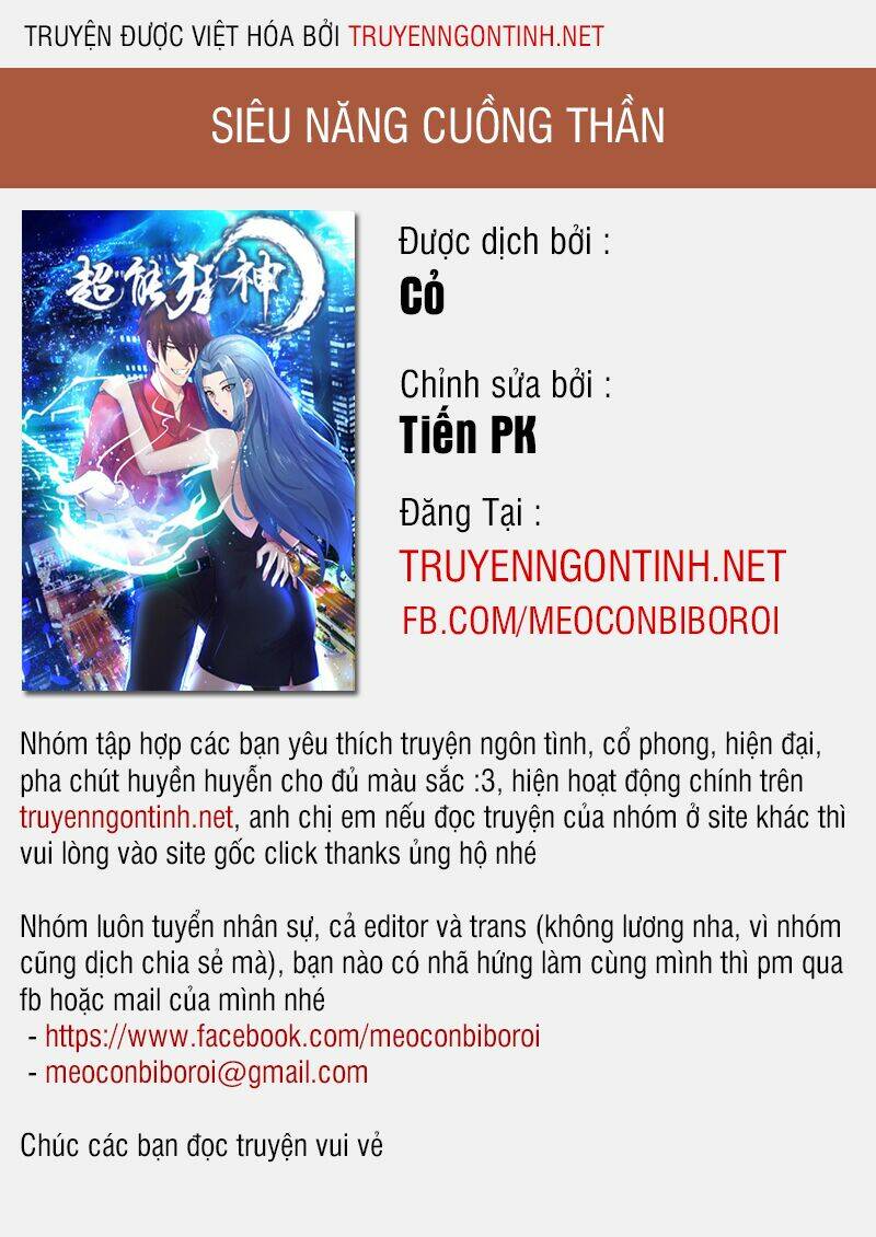 Siêu Năng Cuồng Thần Chapter 18 - Next Chapter 19