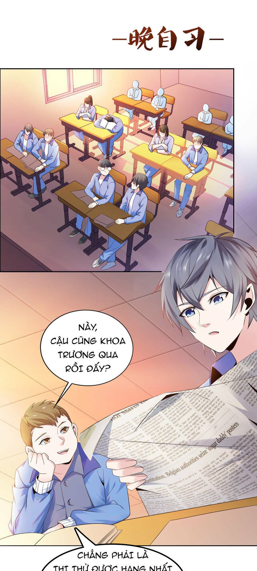 siêu thần hẹn hò cùng hoa khôi chapter 10 - Next chapter 11