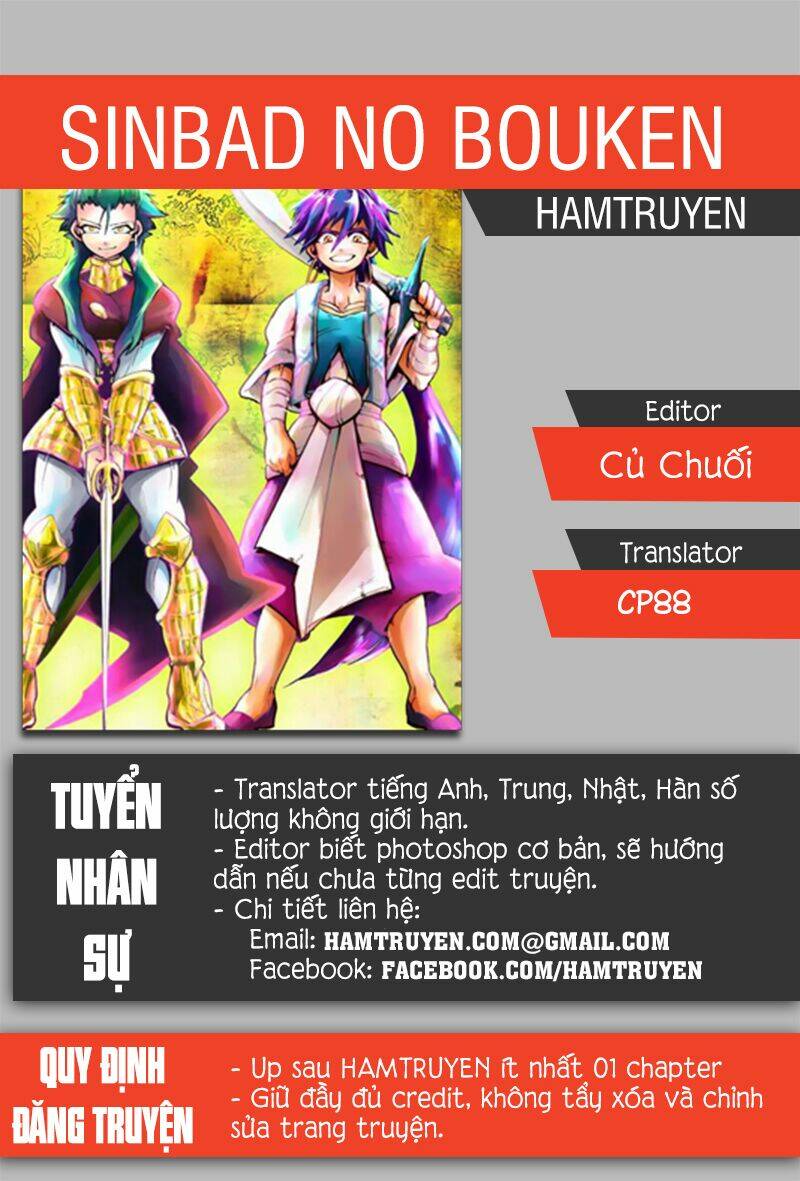 Sinbad No Bouken Chapter 132 - Trang 2