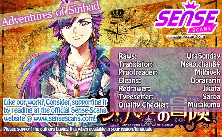 Sinbad No Bouken Chapter 132 - Trang 2