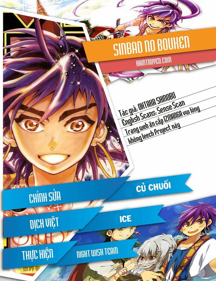 Sinbad No Bouken Chapter 61 - Trang 2