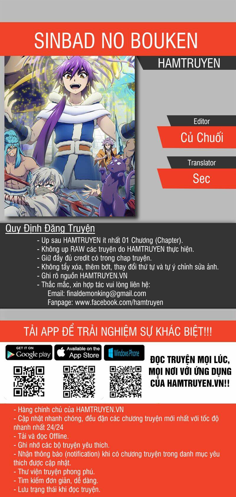 Sinbad No Bouken Chapter 92 - Trang 2