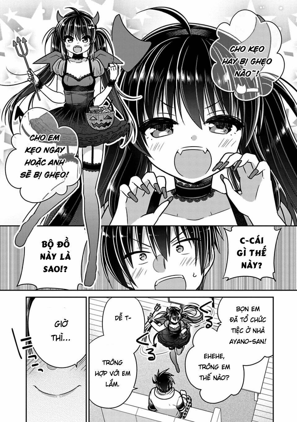 Siscon Ani To Brocon Imouto Ga Shoujiki Ni Nattara Chapter 23 - Next Chapter 23.5: - Trang phục trong lễ Halloween