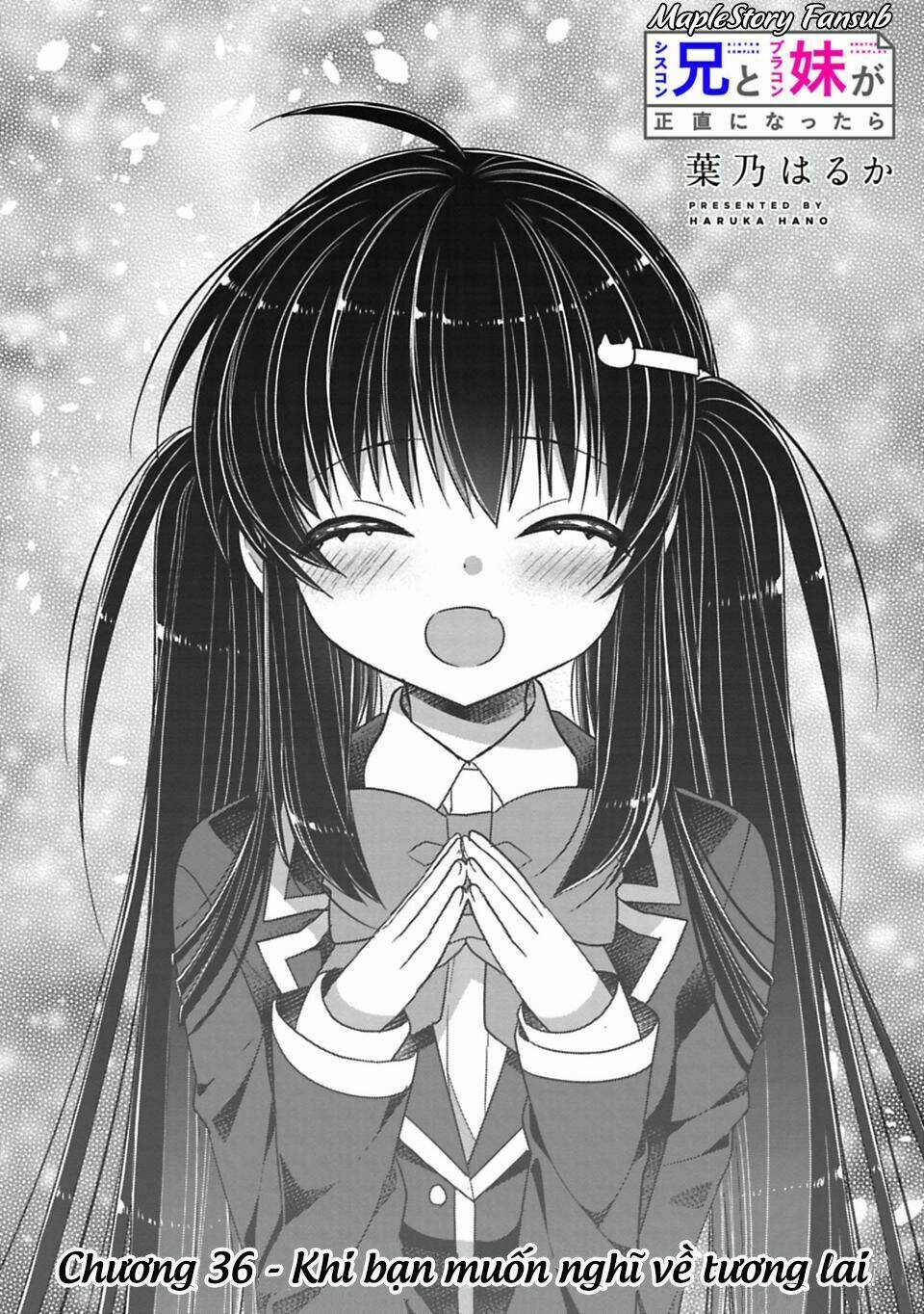 Siscon Ani To Brocon Imouto Ga Shoujiki Ni Nattara Chapter 36 - Trang 2