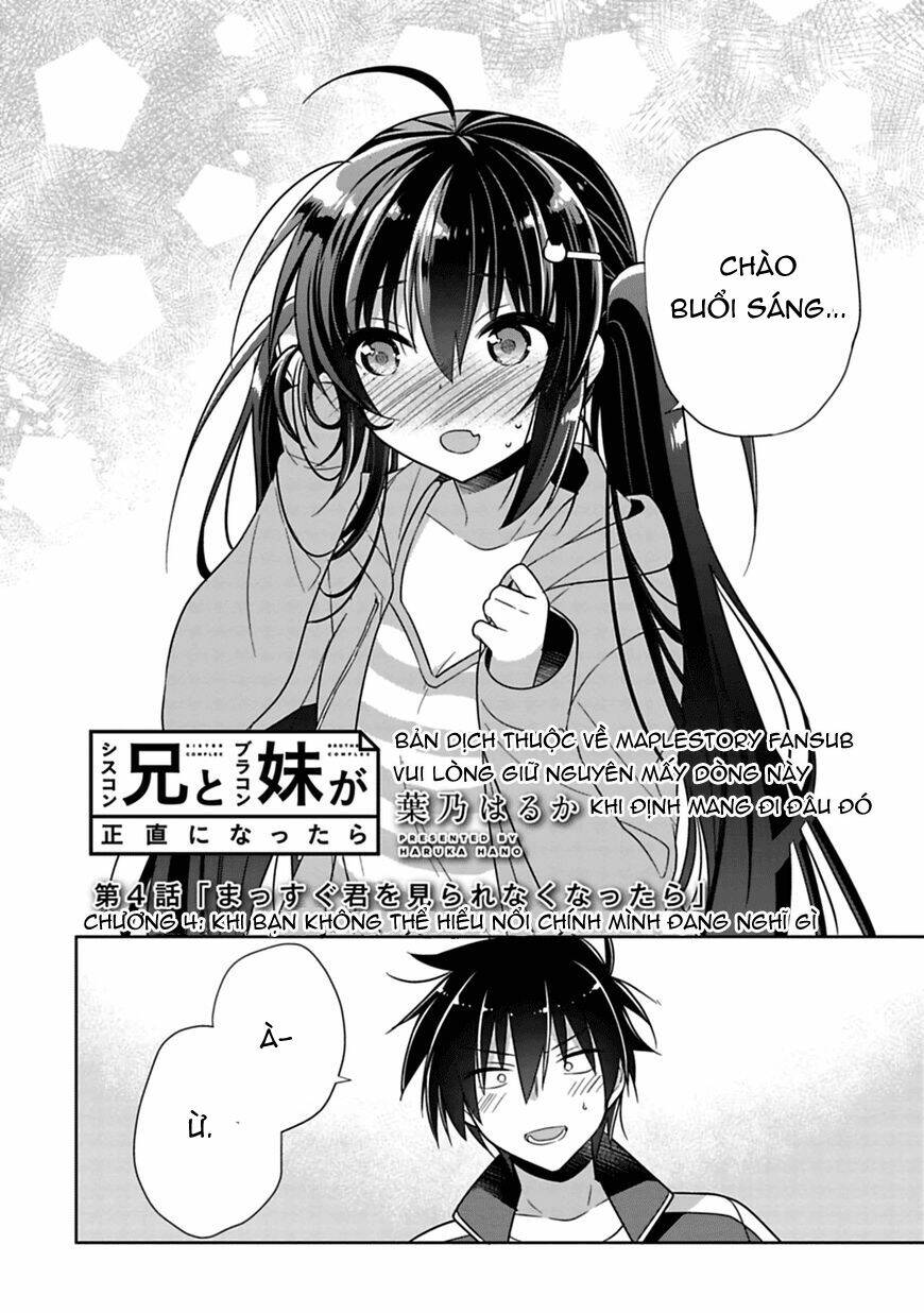 Siscon Ani To Brocon Imouto Ga Shoujiki Ni Nattara Chapter 4 - Next Chapter 5