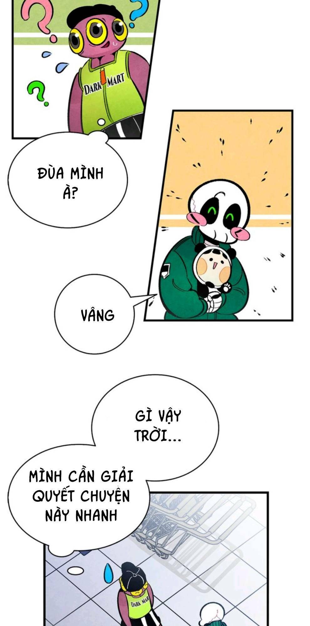 skeleton bất đắt dĩ trở thành bố của bé mèo con chapter 17 - Trang 2