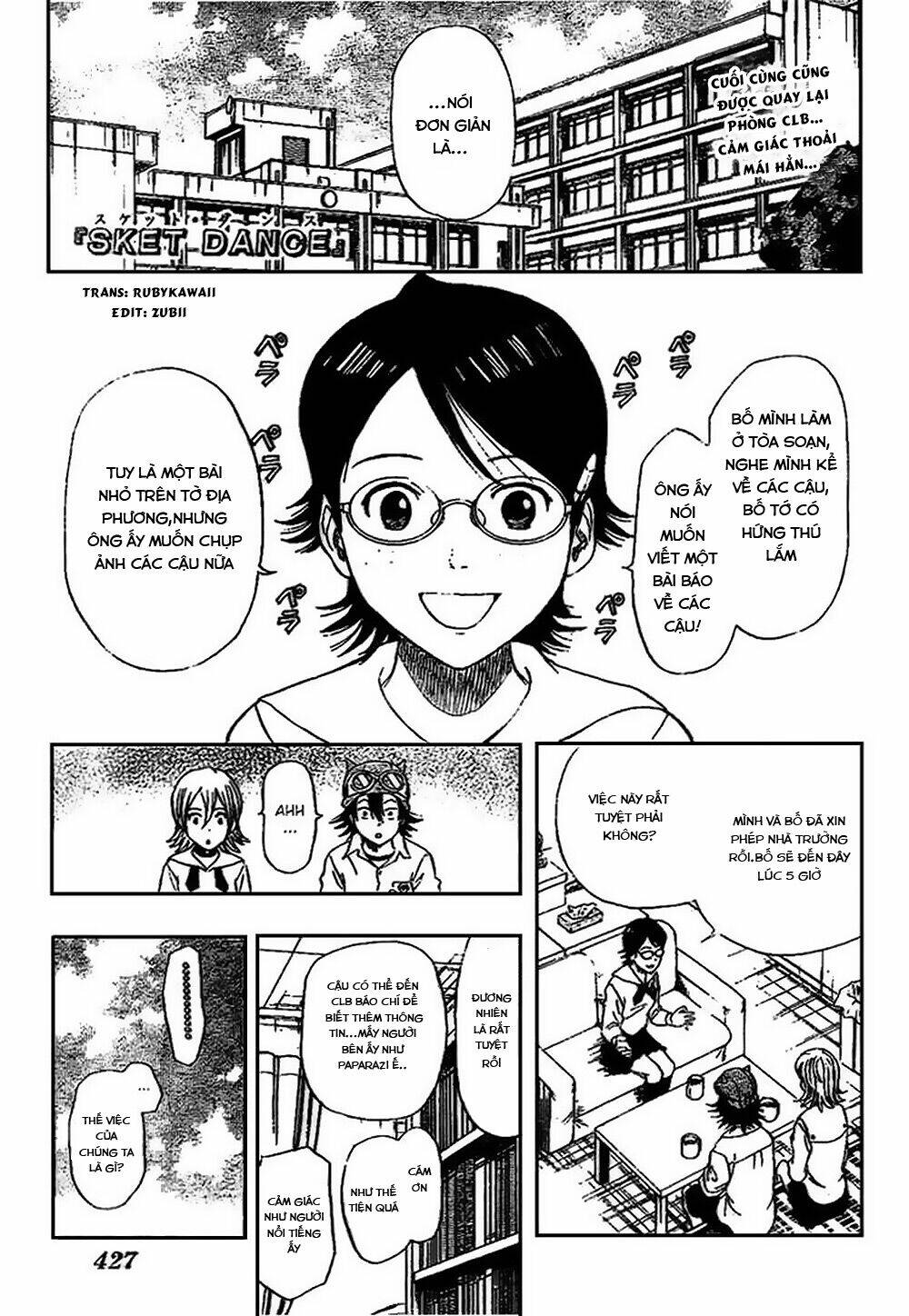 sket dance chapter 46 - Trang 2