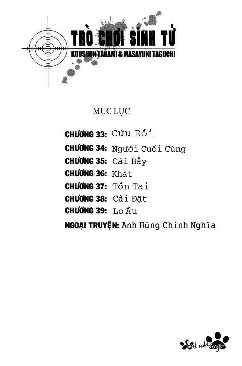 Sống Còn - Trò Chơi Sinh Tử Chapter 33 - Trang 2