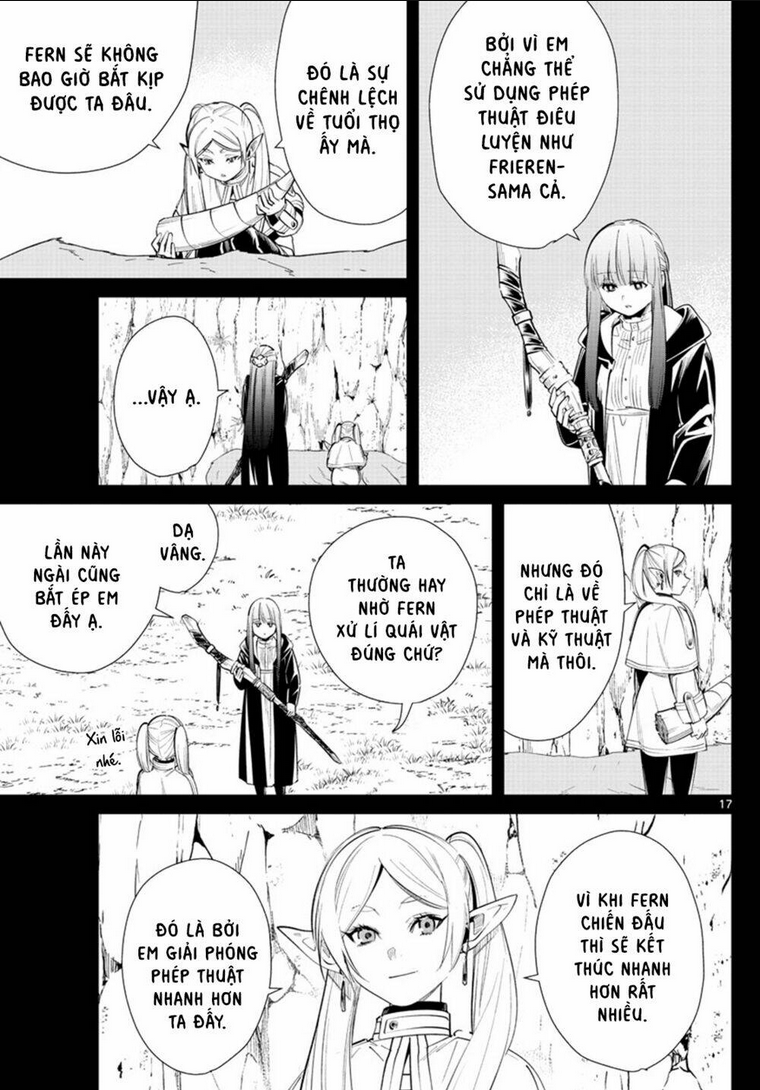 sousou no frieren chương 19 - Next chapter 20: kỹ thuật của sư phụ