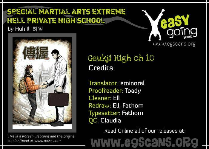 Special Martial Arts Extreme Hell Private High School Chapter 10 - Next Chapter 11