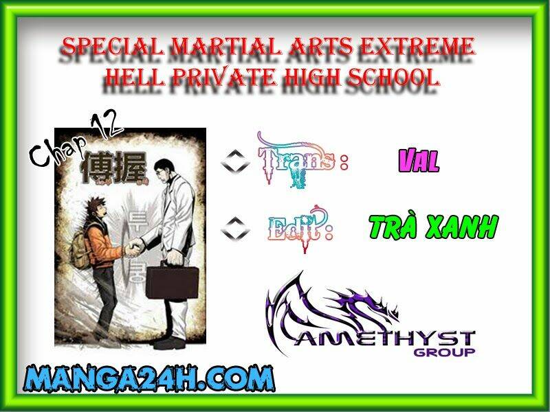 Special Martial Arts Extreme Hell Private High School Chapter 12 - Next Chapter 13