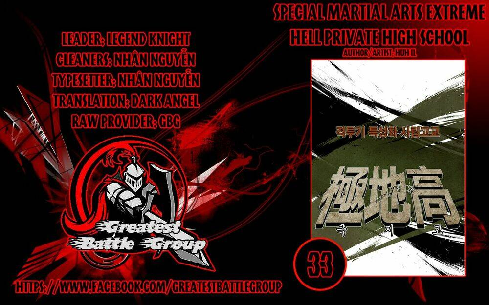 Special Martial Arts Extreme Hell Private High School Chapter 33 - Next Chapter 34