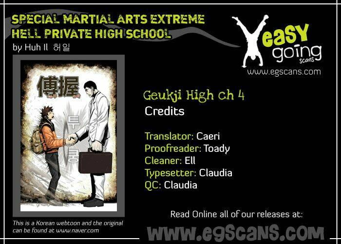 Special Martial Arts Extreme Hell Private High School Chapter 4 - Next Chapter 5