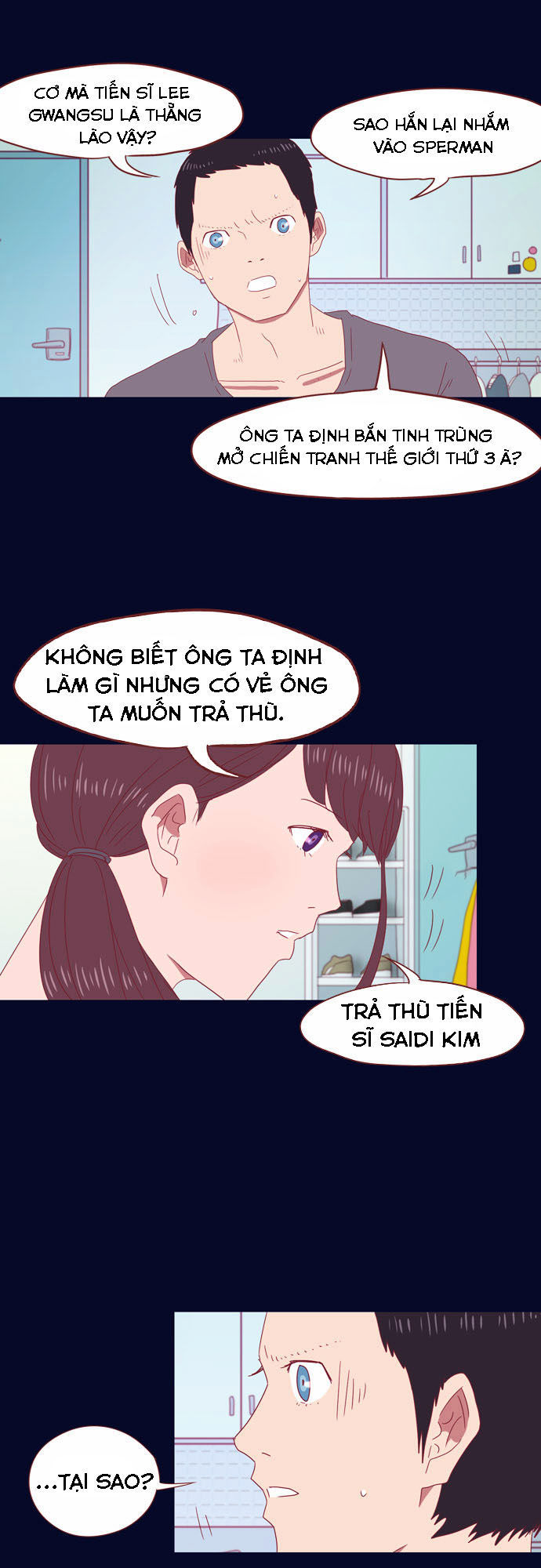 Sperman - Siêu Nhân Tinh Trùng Chapter 17 - Next Chapter 18