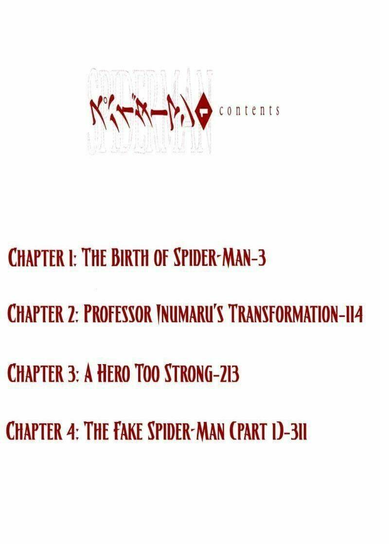 Spider Man - The Manga Chapter 1.1 - Next Chapter 1.2