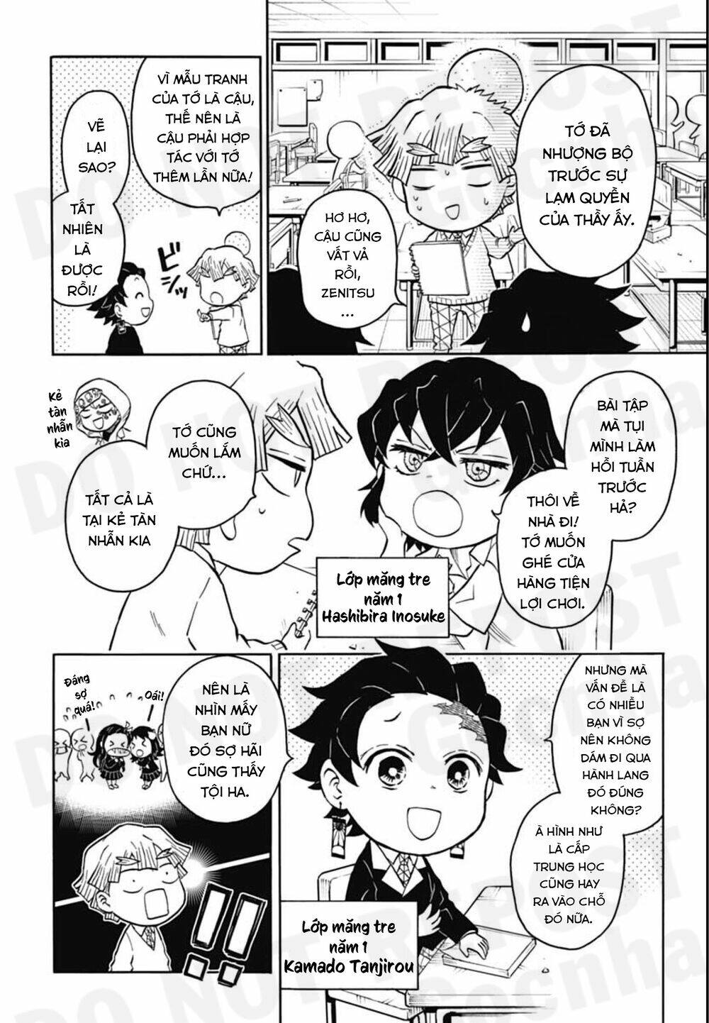 spin-off học viện kimetsu! chapter 3 - Trang 2