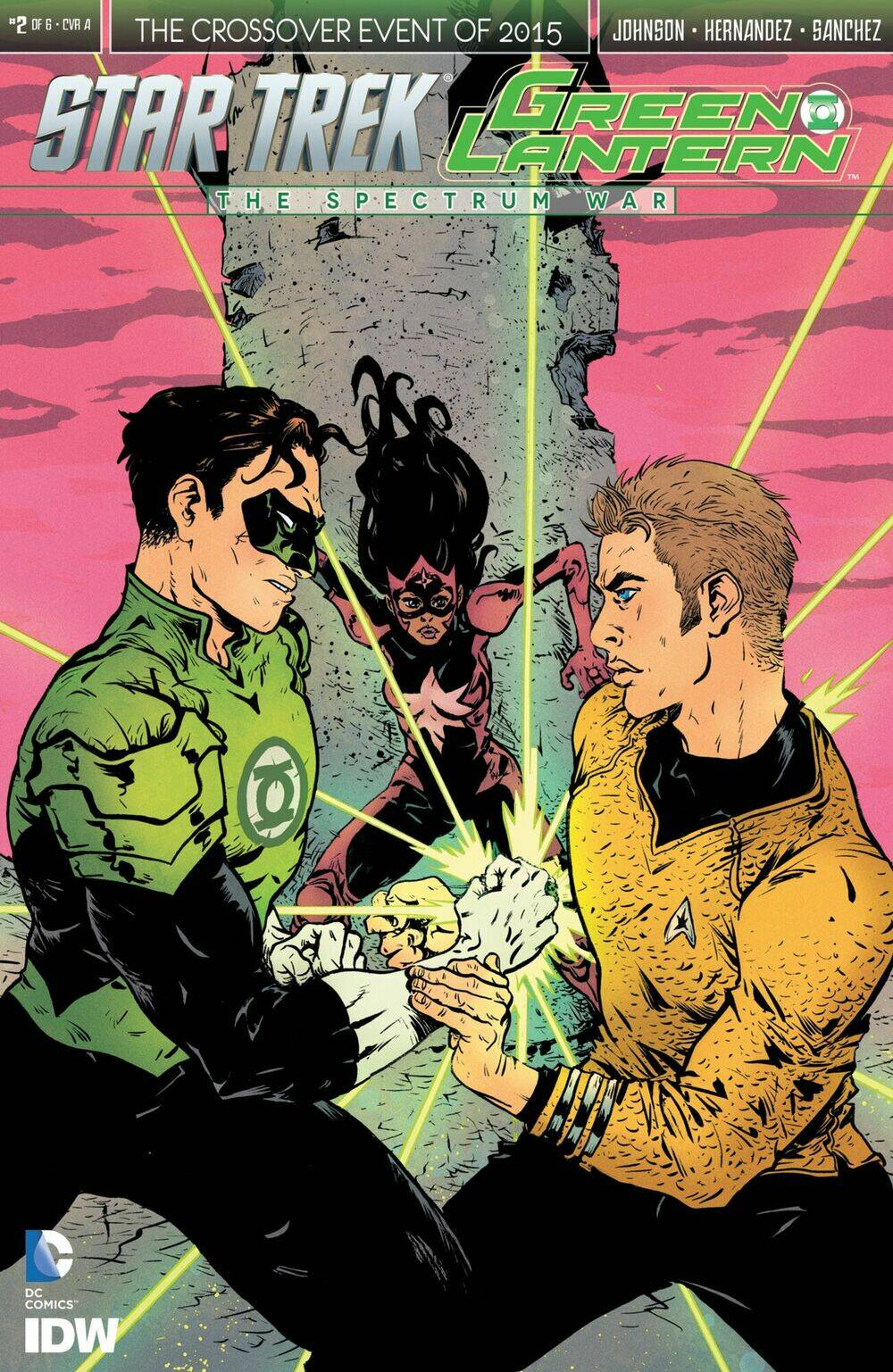 Star Trek/Green Lantern: The Spectrum War Chapter 2 - Trang 2