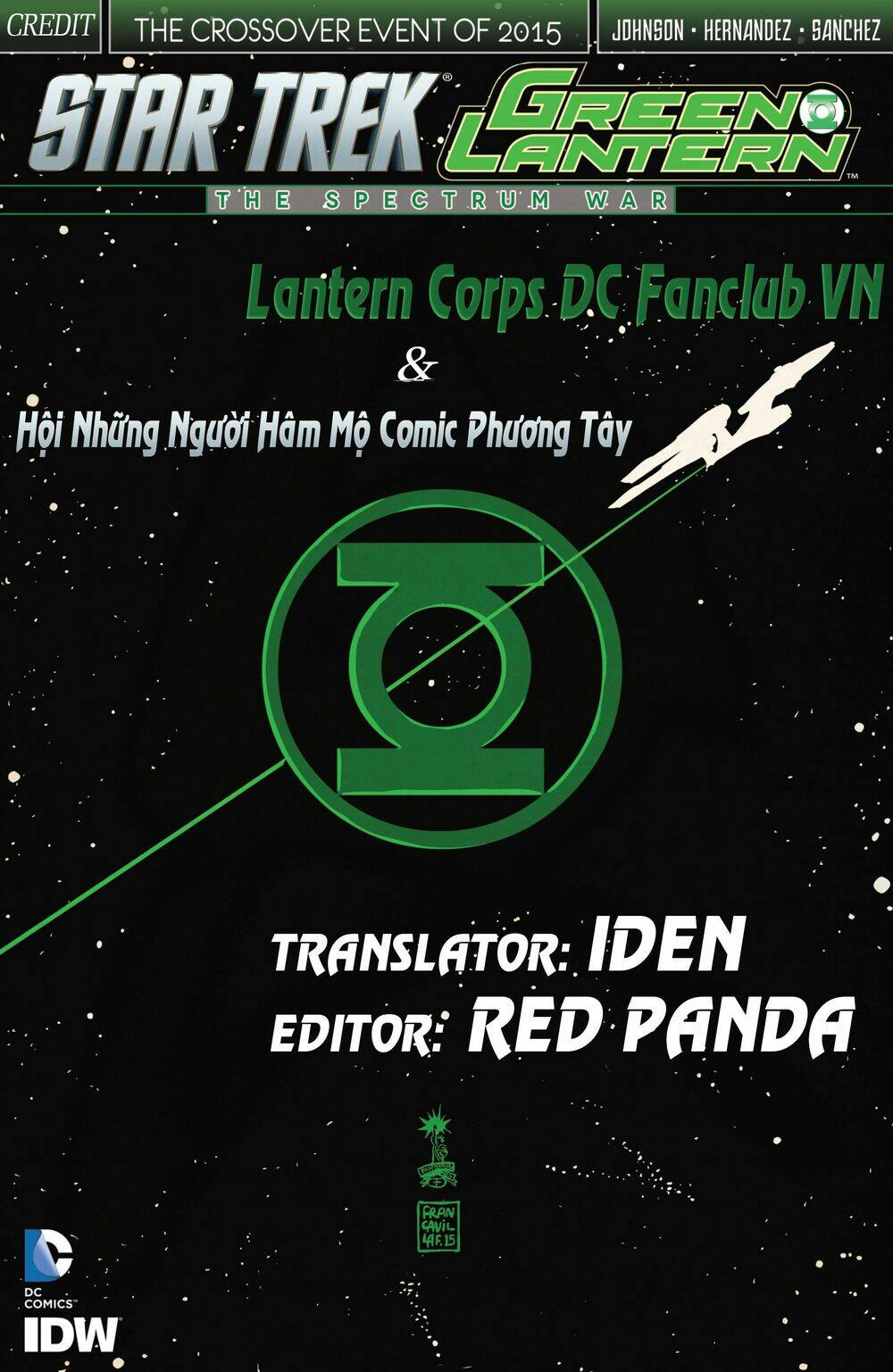 Star Trek/Green Lantern: The Spectrum War Chapter 2 - Trang 2