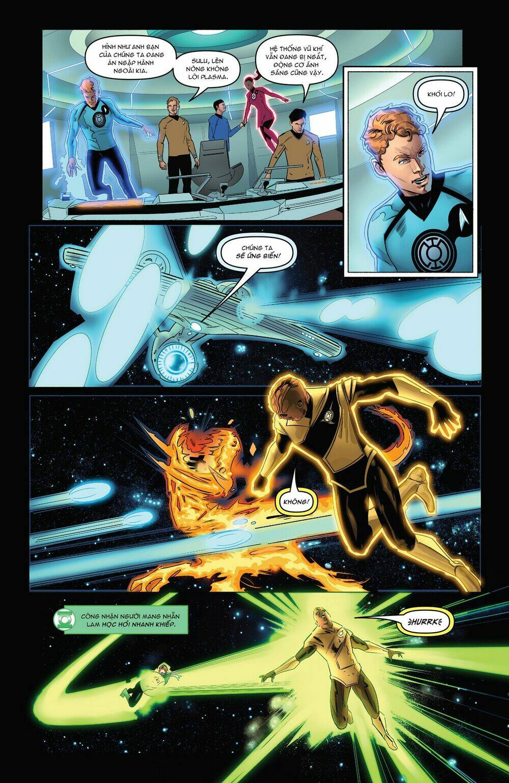 Star Trek/Green Lantern: The Spectrum War Chapter 2 - Trang 2