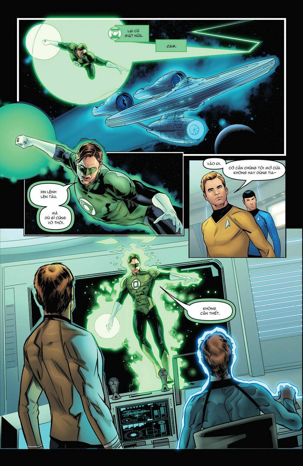 Star Trek/Green Lantern: The Spectrum War Chapter 2 - Trang 2