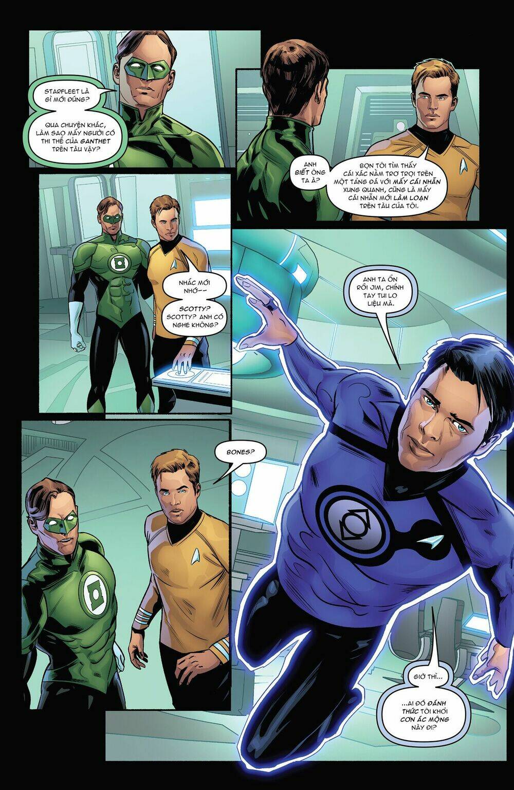 Star Trek/Green Lantern: The Spectrum War Chapter 2 - Trang 2