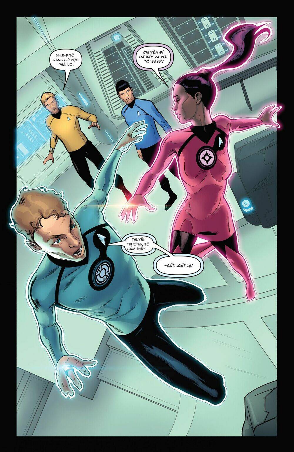 Star Trek/Green Lantern: The Spectrum War Chapter 2 - Trang 2