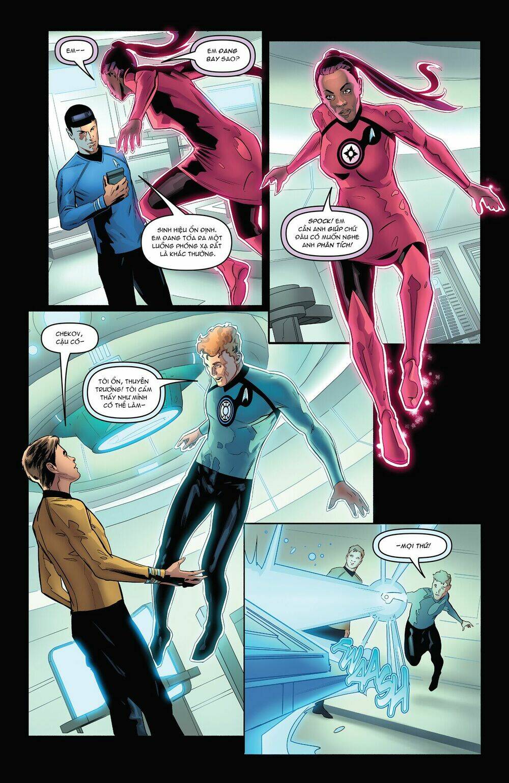 Star Trek/Green Lantern: The Spectrum War Chapter 2 - Trang 2