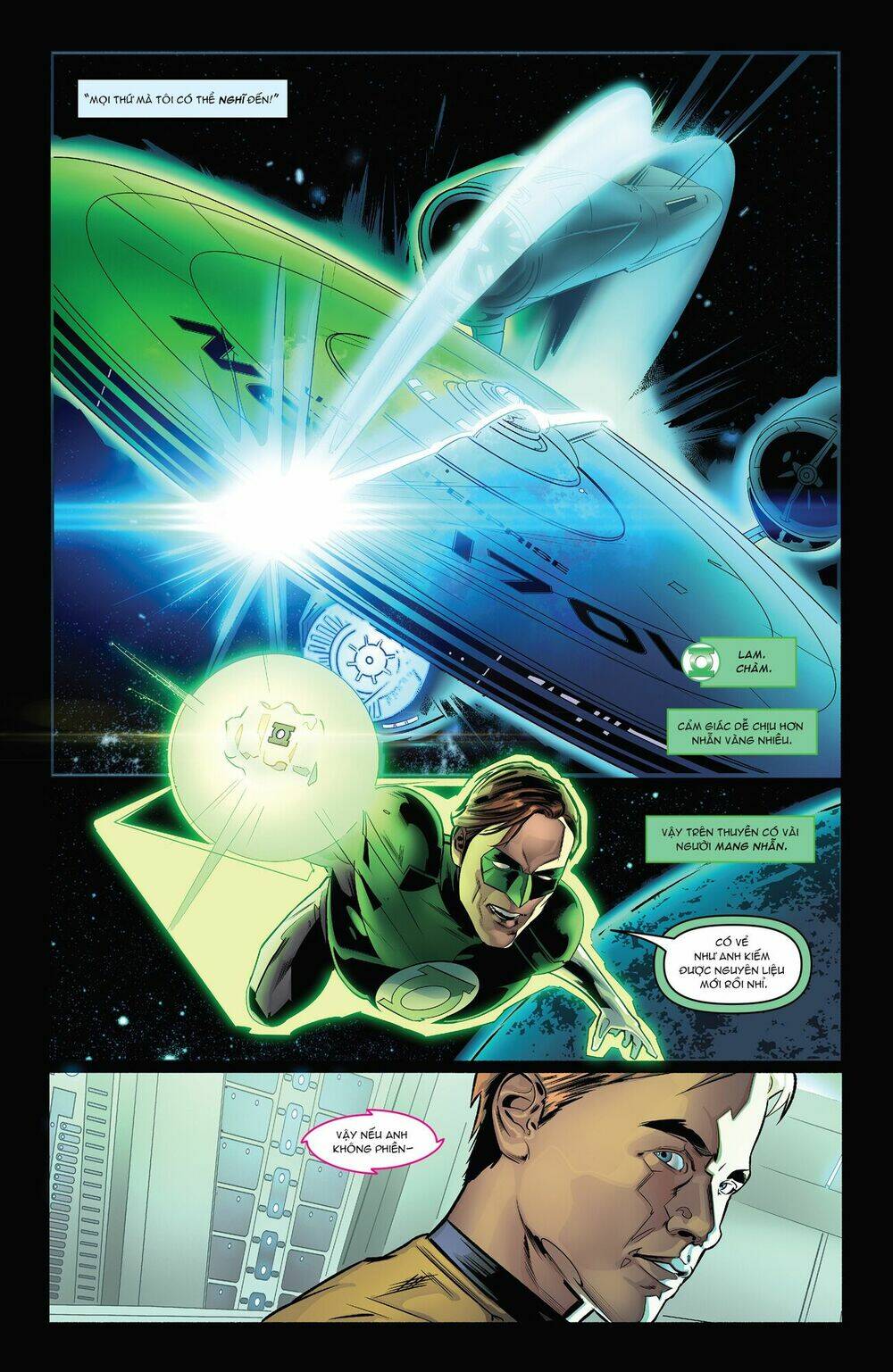 Star Trek/Green Lantern: The Spectrum War Chapter 2 - Trang 2