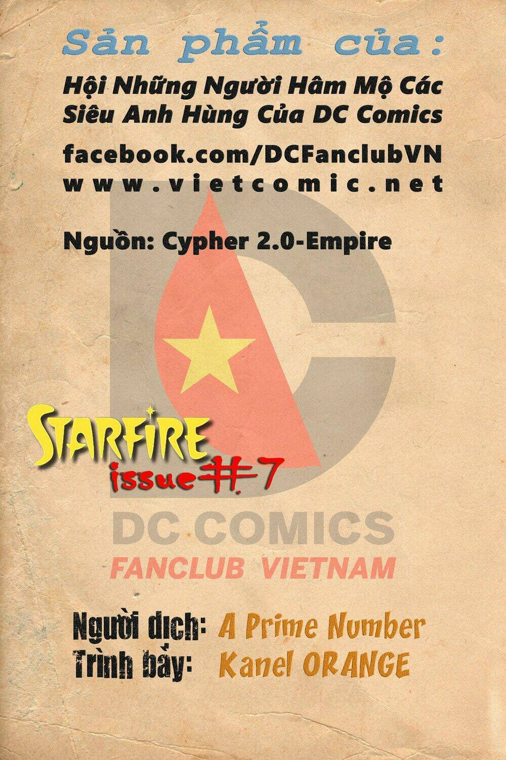 STARFIRE Chapter 7 - Next Chapter 8