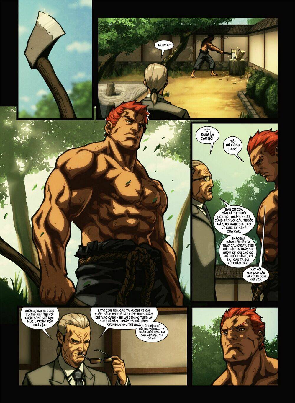 Street Fighter Origins: Akuma | Cội Nguồn Street Fighter: Akuma Chapter 3 - Trang 2