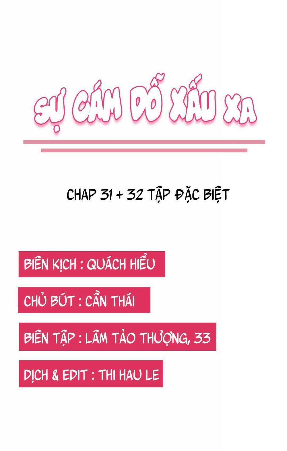 Sự Cám Dỗ Xấu Xa Chapter 31.3 - Trang 2