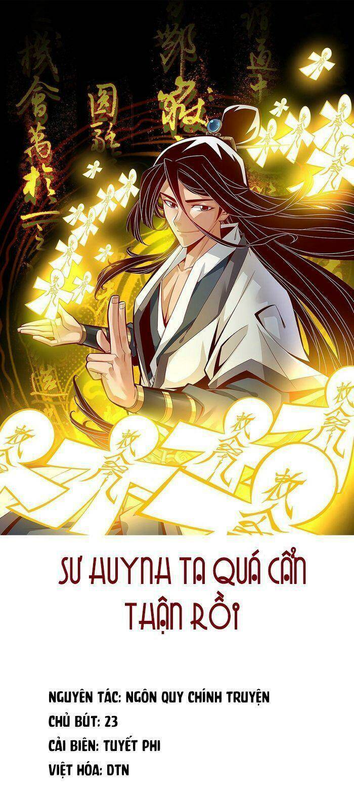 sư huynh của ta quá cẩn thận rồi Chapter 5 - Trang 2