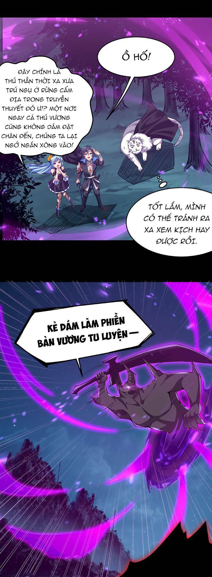 sức mạnh của kiếm thần chapter 4 - Trang 2