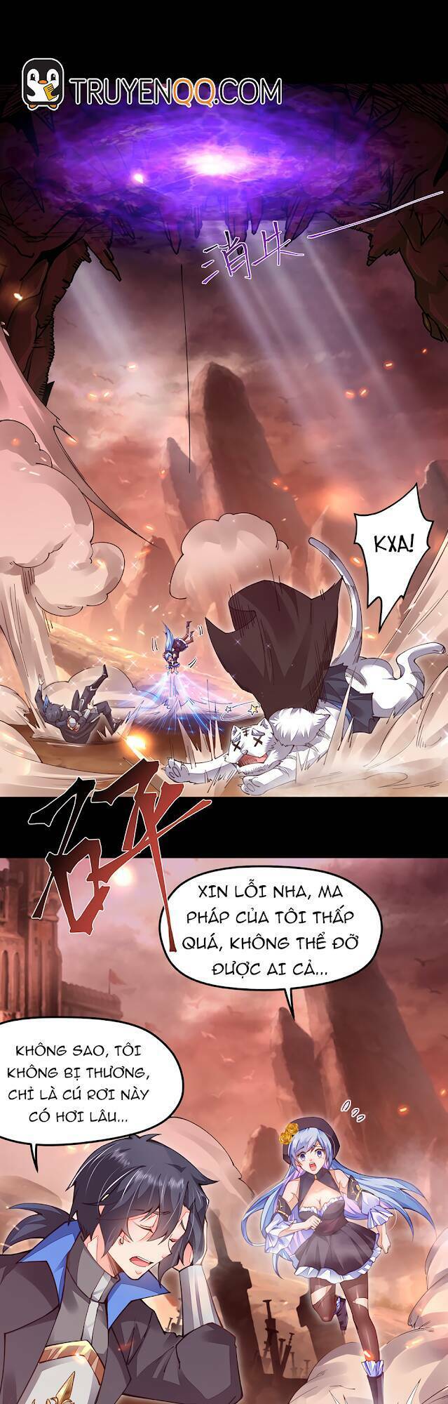 sức mạnh của kiếm thần chapter 4 - Trang 2