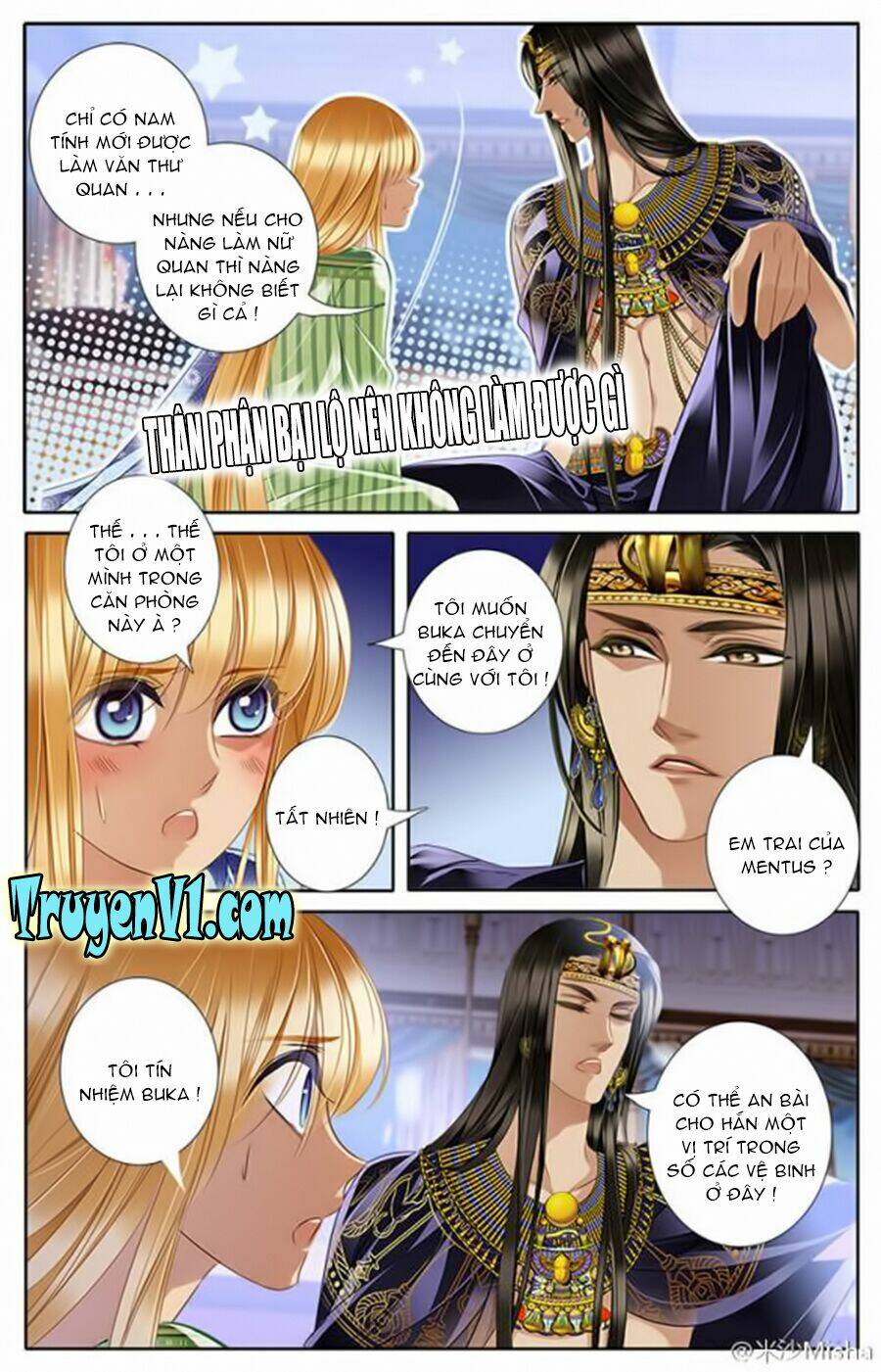 sủng phi của pharaoh chapter 21 - Trang 2