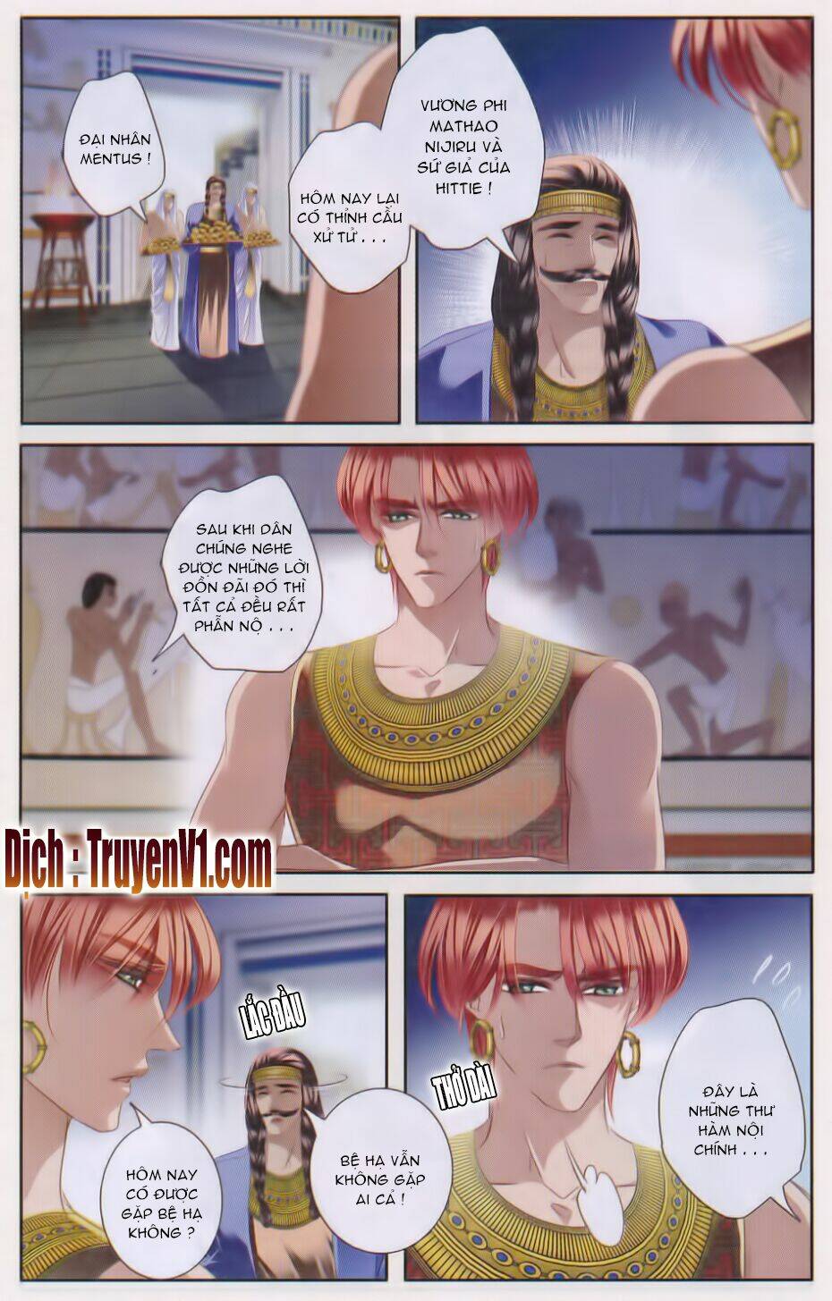 sủng phi của pharaoh chapter 30 - Trang 2